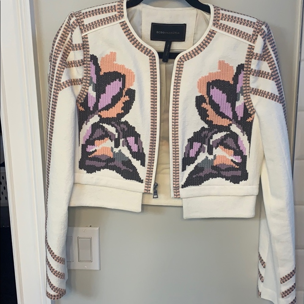 BCBG embroidered Jacket